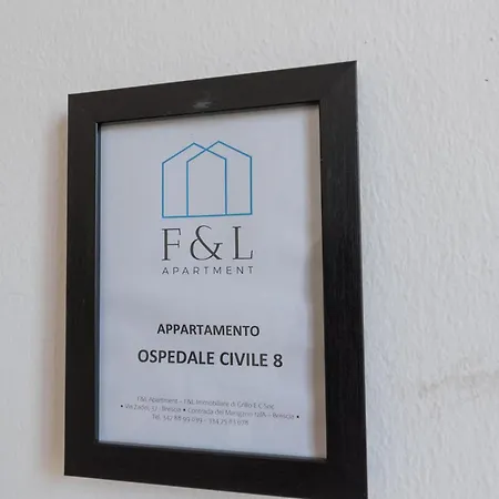 Ospedale Civile 6 E 8 - F&l Apartment Brescia